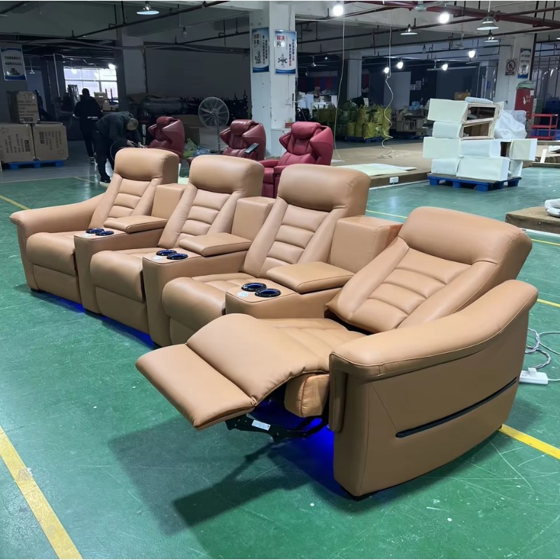 Home Cinema Interiors - Comfortable Cinema Seating Home Theater Furniture