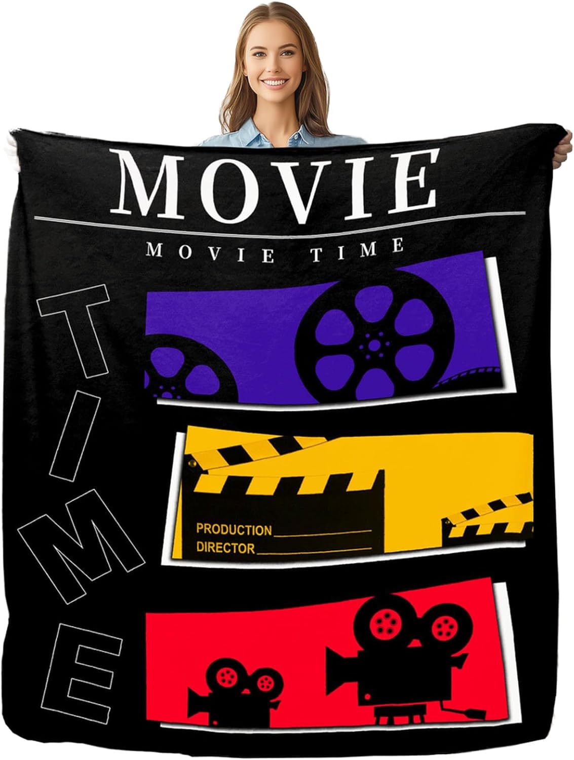 Home Cinema Kids - Movie Throw Blanket for Movie Lovers