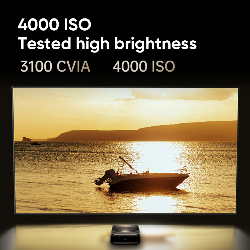 Home Cinema Ultra Short Throw Projector - JMGO O3 Ultra 4K Laser Projector