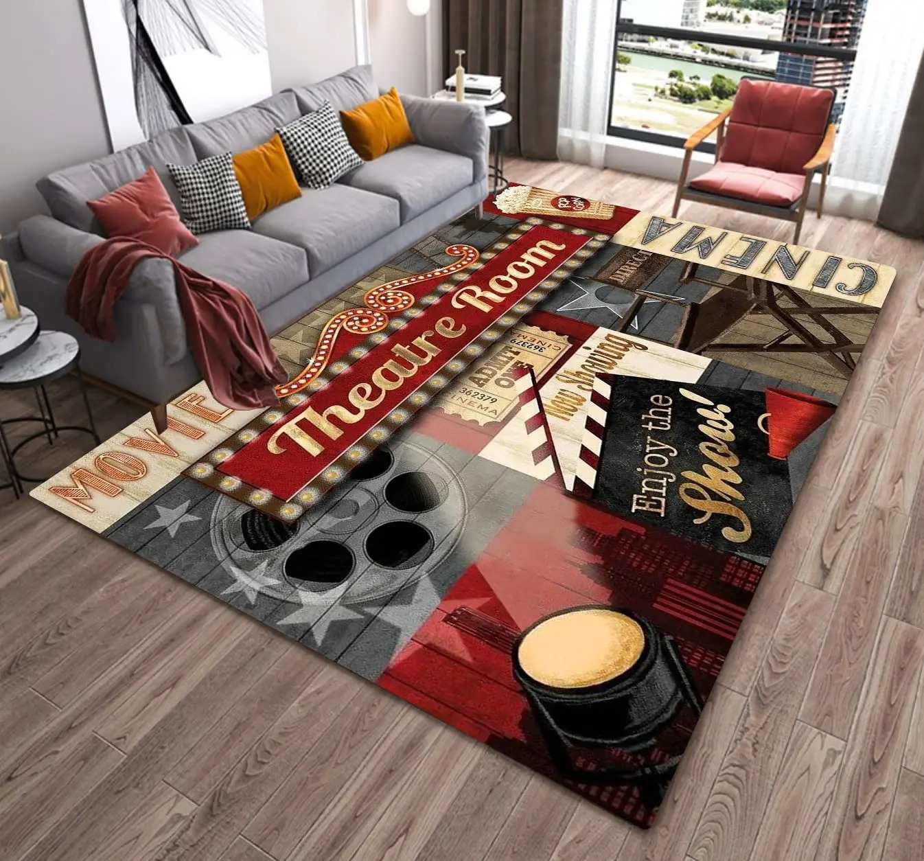 Retro cinema home cinema area  - Home Cinema Interiors 评论和价格