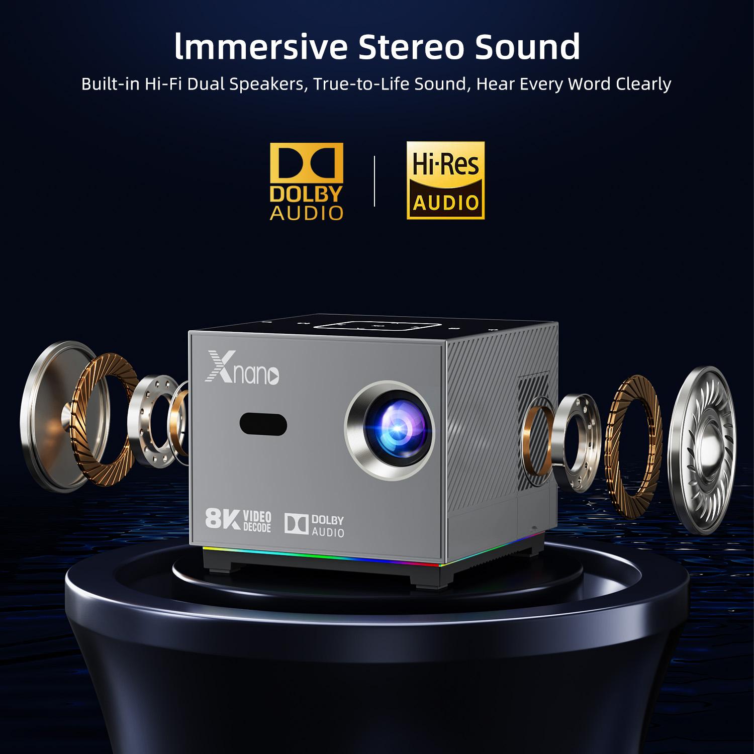 Xnano Portable Smart Projector - Home Cinema Hdmi 评论和价格