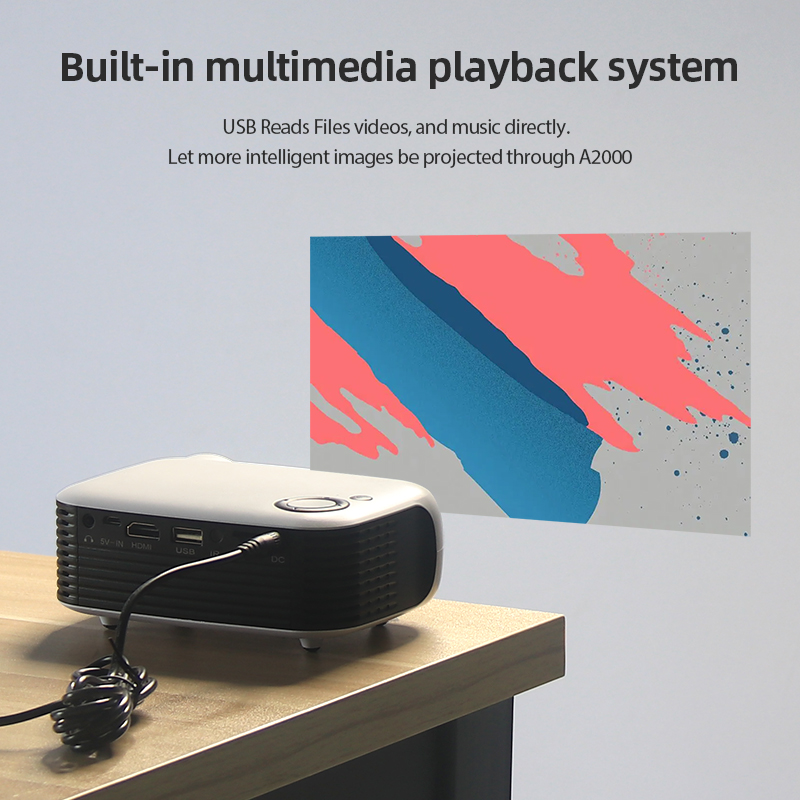 A2000 Mini Projector Portable  - Home Cinema Hdmi 评论和价格