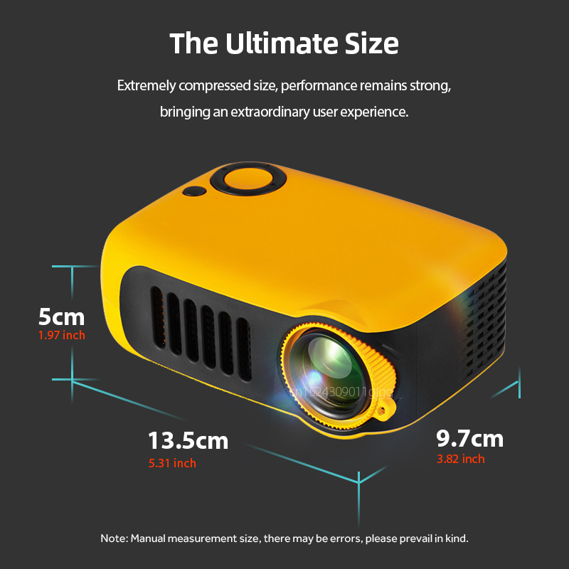 A2000 Mini Projector Portable  - Home Cinema Hdmi 评论和价格