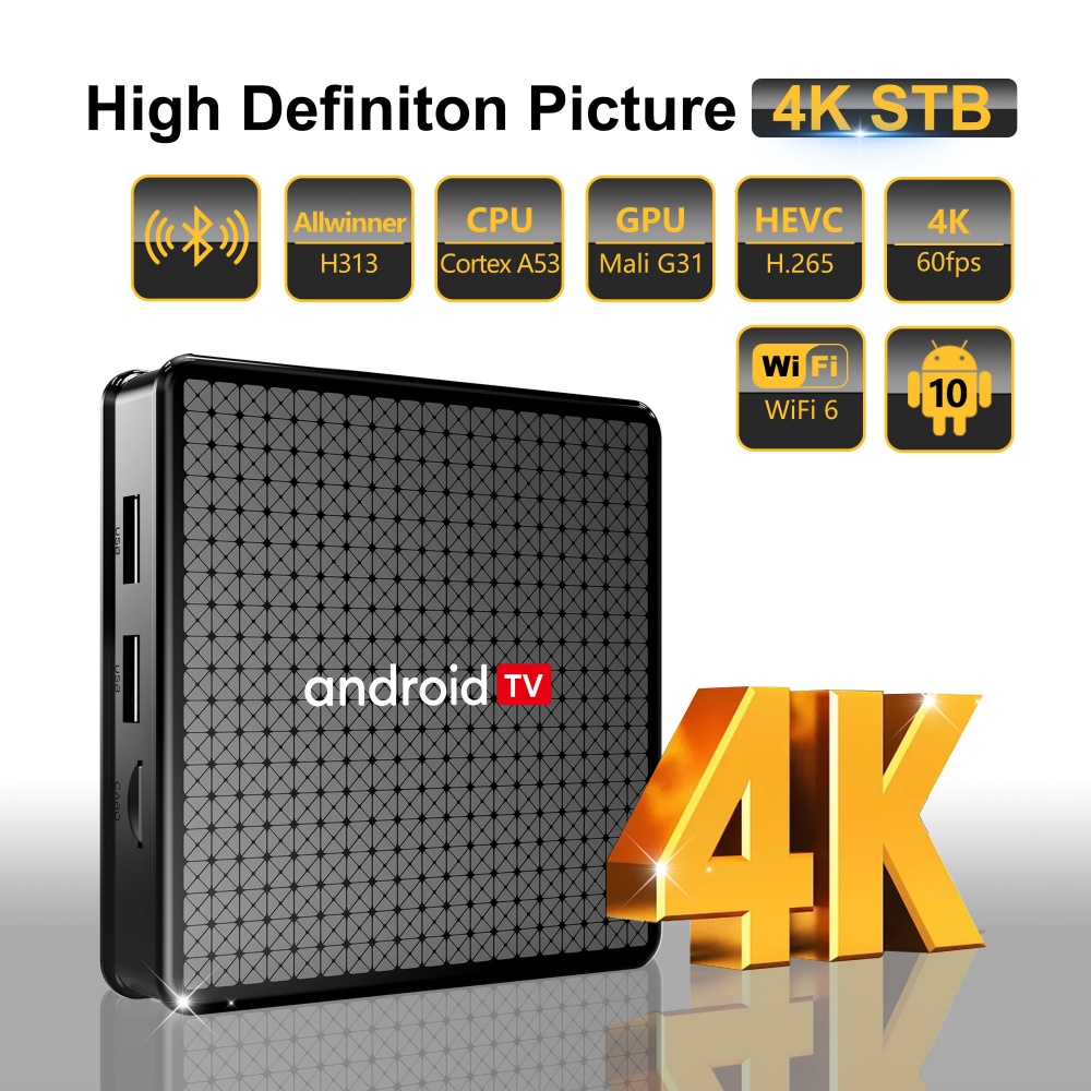 Wudung X5 TV Box AndroidTV All - Home Cinema Hdmi 评论和价格