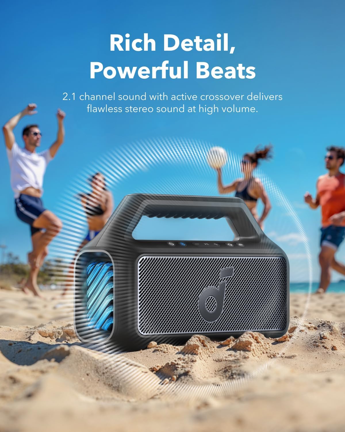 Soundcore Boom V2 by Anker, Ou - Anker Speaker Soundcore Boom 2 评论和价格
