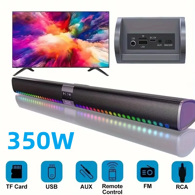 TV Echo Wall Bluetooth Speaker - Home Cinema Wall Lights 评论和价格