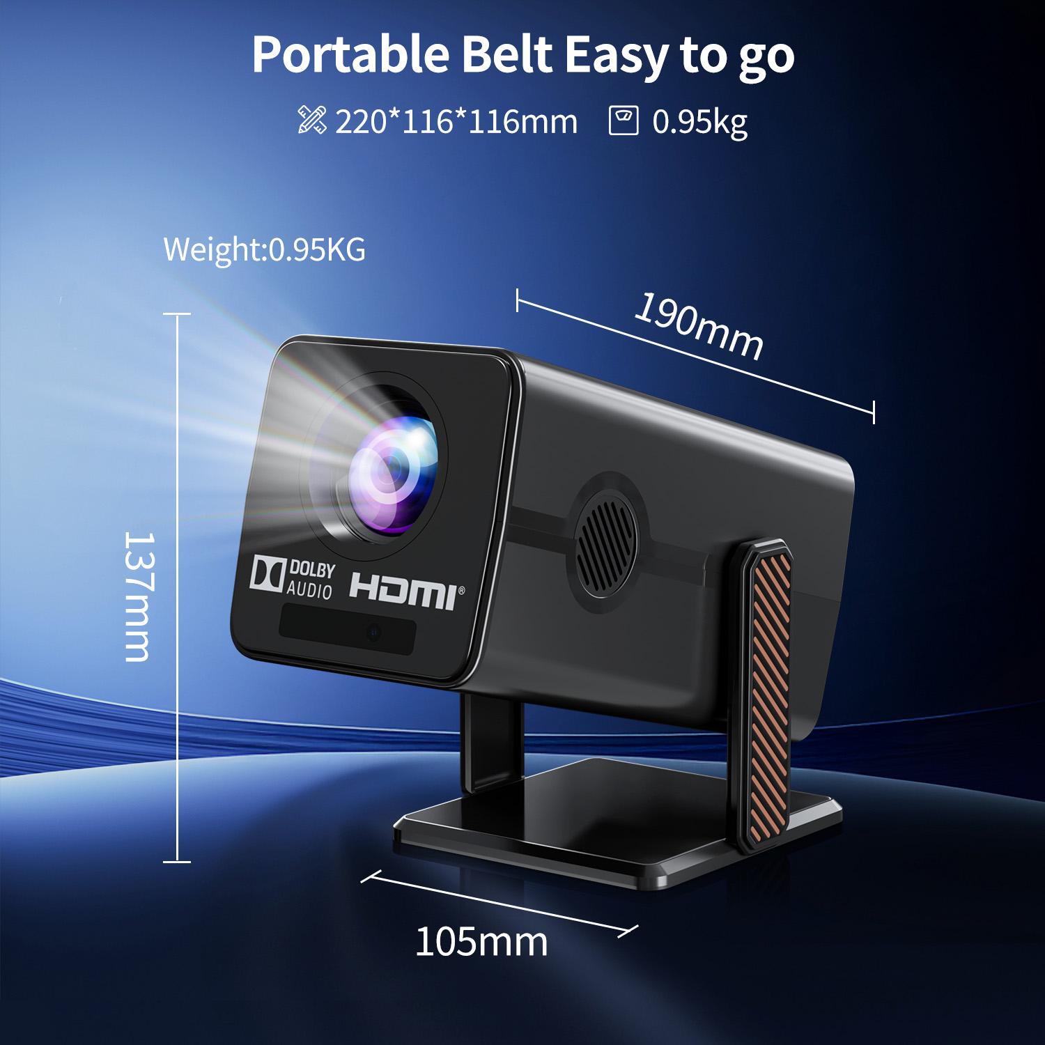 HM103A Mini Smart Projector Na - Home Cinema Hdmi 评论和价格