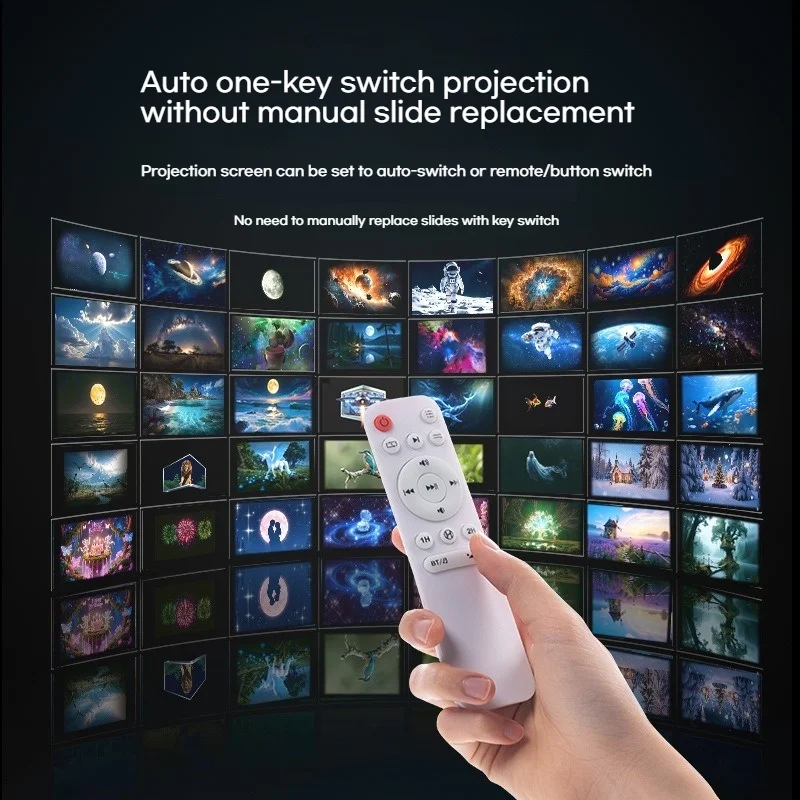 3D HD Floating Holographic Sta - Home Cinema Kids 评论和价格