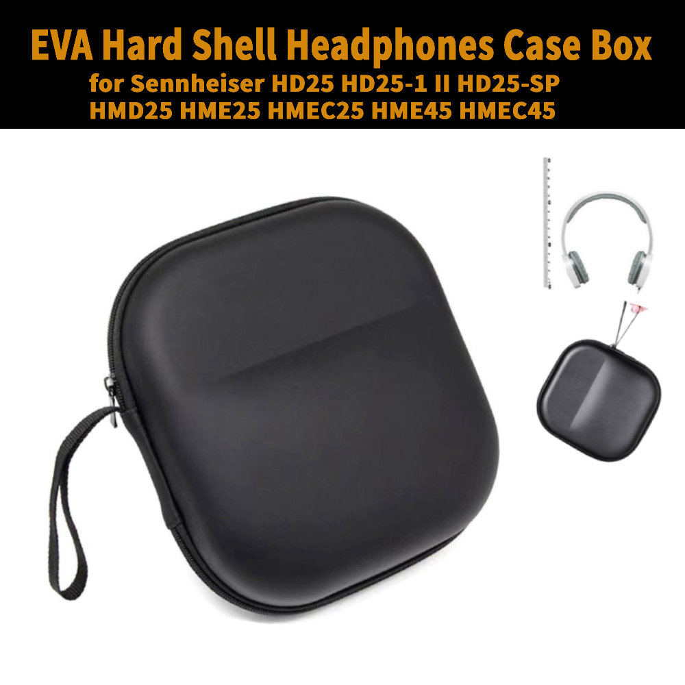 EVA Hard Shell Headphones Case - Sennheiser Headphone Hd 25 评论和价格