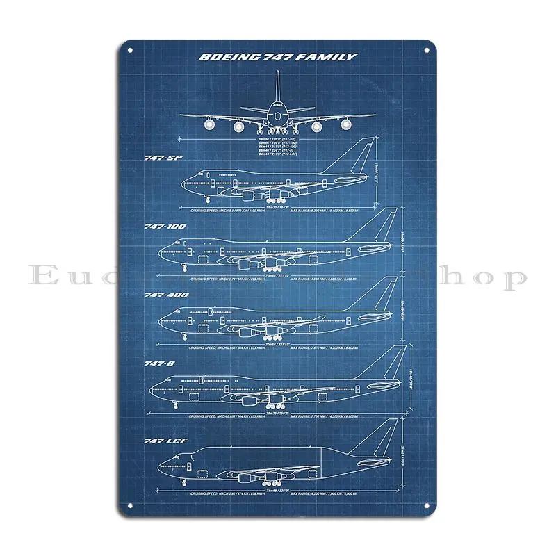 Boeing 747 Family Blueprint Li - Home Cinema Wall Lights 评论和价格