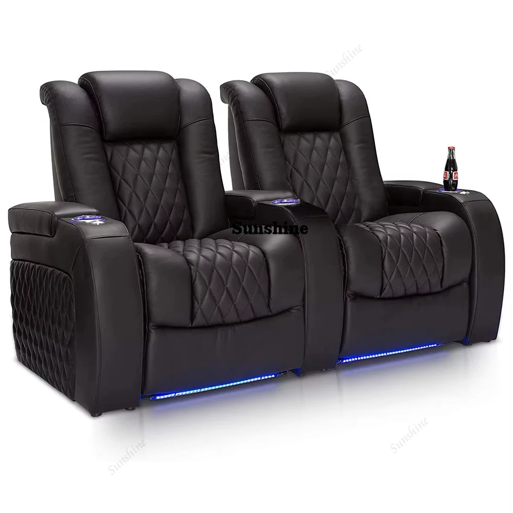 White Color 3seater Electric C - Home Cinema Interiors 评论和价格
