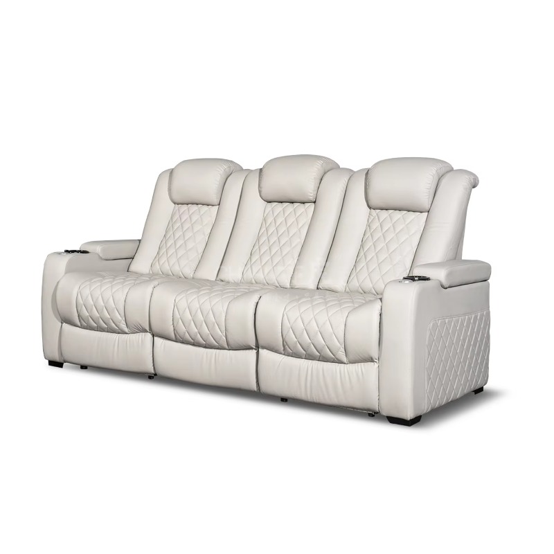 White Color 3seater Electric C - Home Cinema Interiors 评论和价格