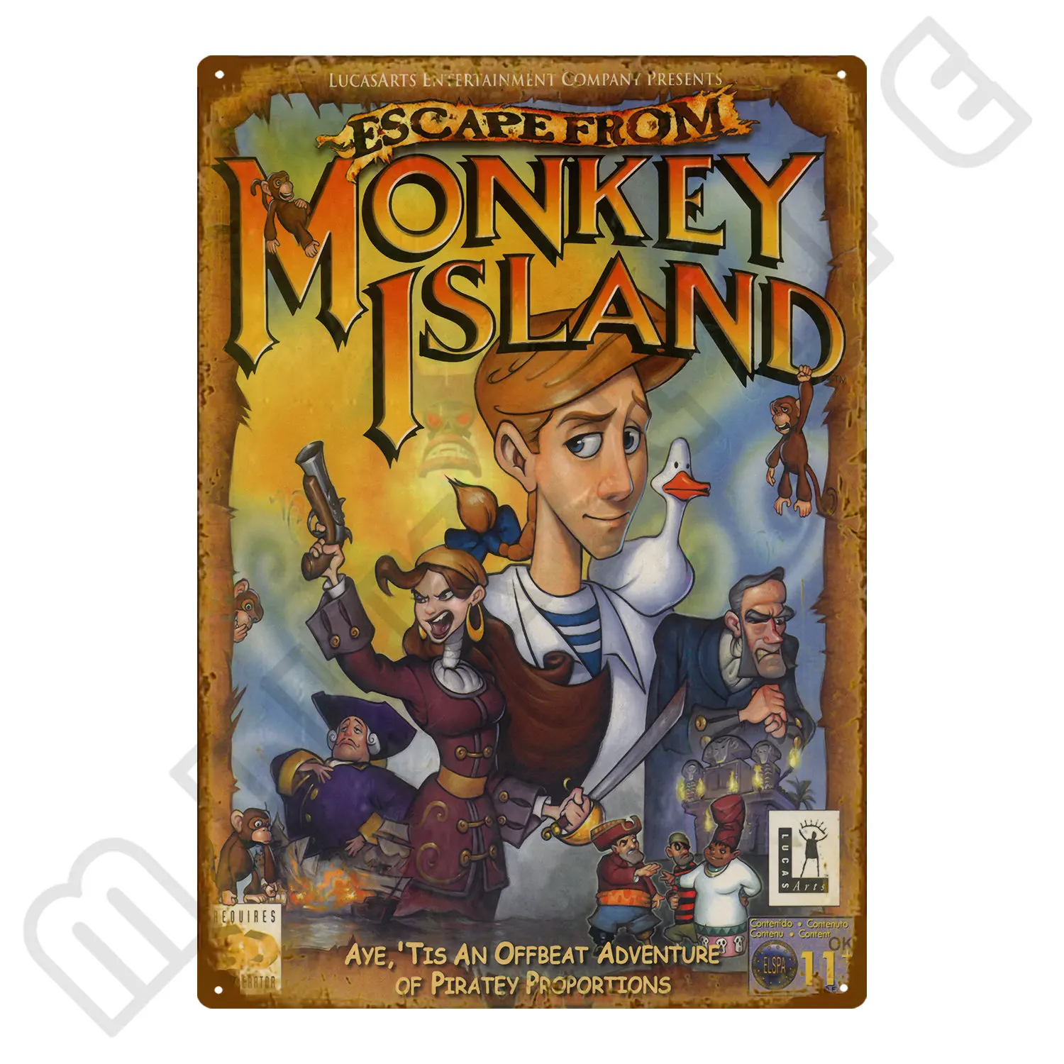 Classic Game The Secret of Mon - Home Cinema Kids 评论和价格