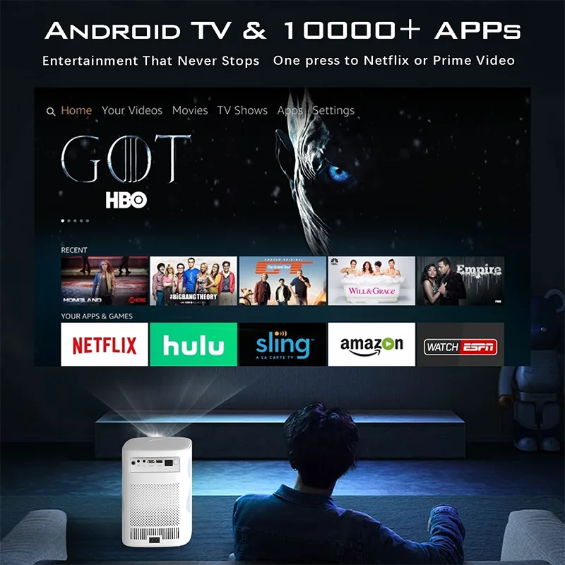 4K Auto-Focus Android Mini Pro - Home Cinema Kids 评论和价格